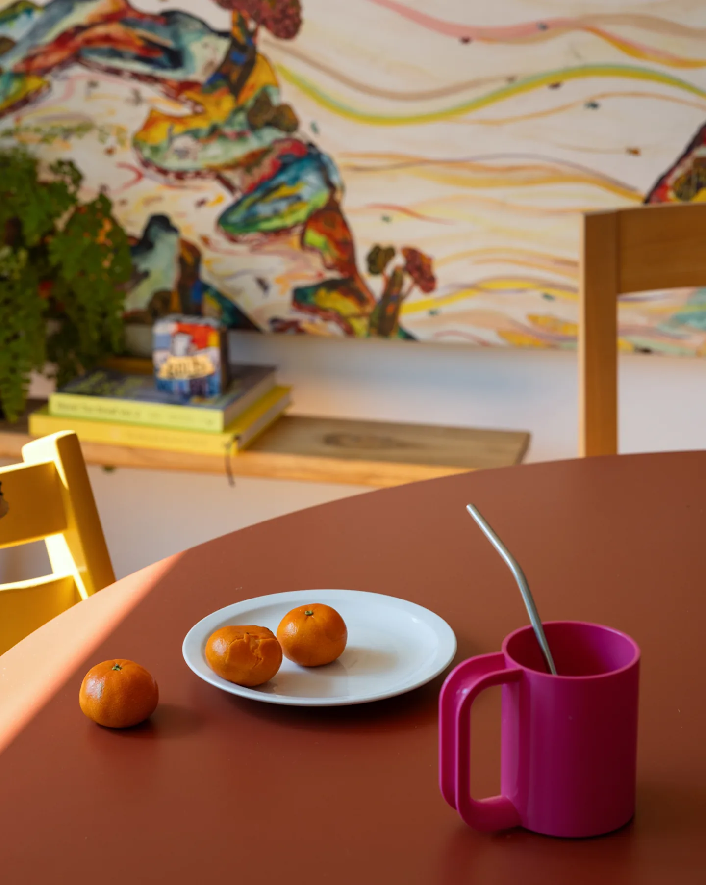 Green Eggs and Ham — morning light across the dining table
